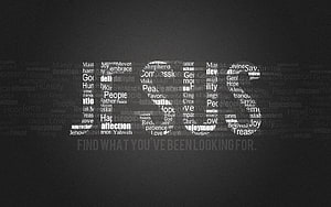 Dark Word Cloud Wallpaper Featuring Biblical Names and Virtues HD wallpaper