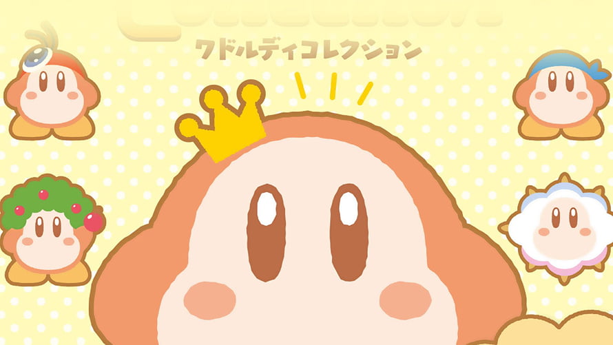 Waddle Dee Character Collection with Crown and Costumes from the Kirby Series HD wallpaper