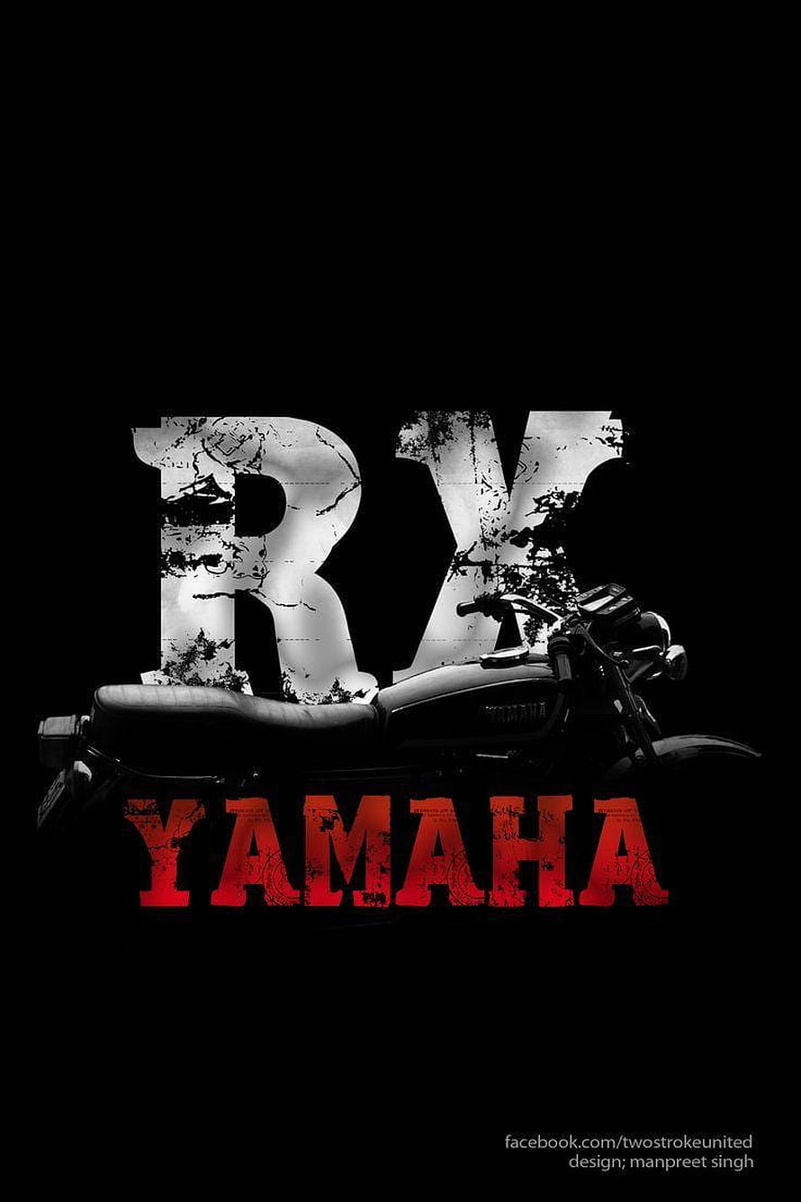 Yamaha RX Motorcycle Wallpaper - Retro Two-Stroke Bike Art HD phone wallpaper