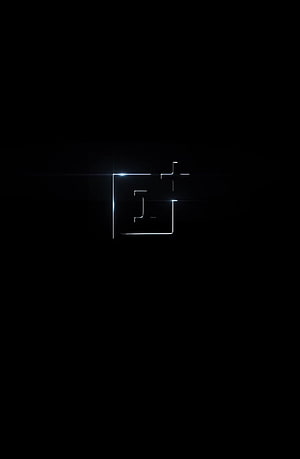 Minimalist White Geometric Line Art on Black Background HD phone wallpaper