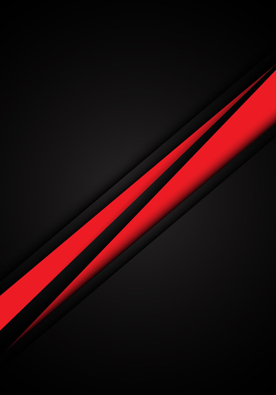 Minimalist Red and Black Diagonal Stripes Abstract Geometric Design HD phone wallpaper