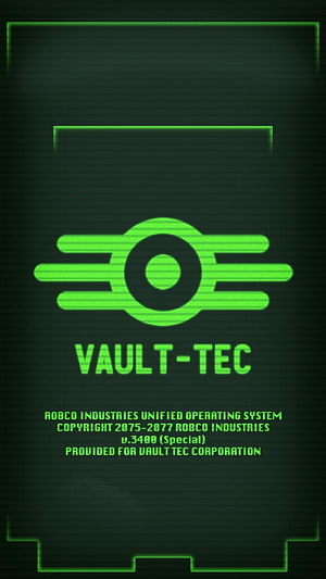 Vault-Tec RobCo Industries Unified Operating System Retro Green CRT Monitor Interface HD phone wallpaper