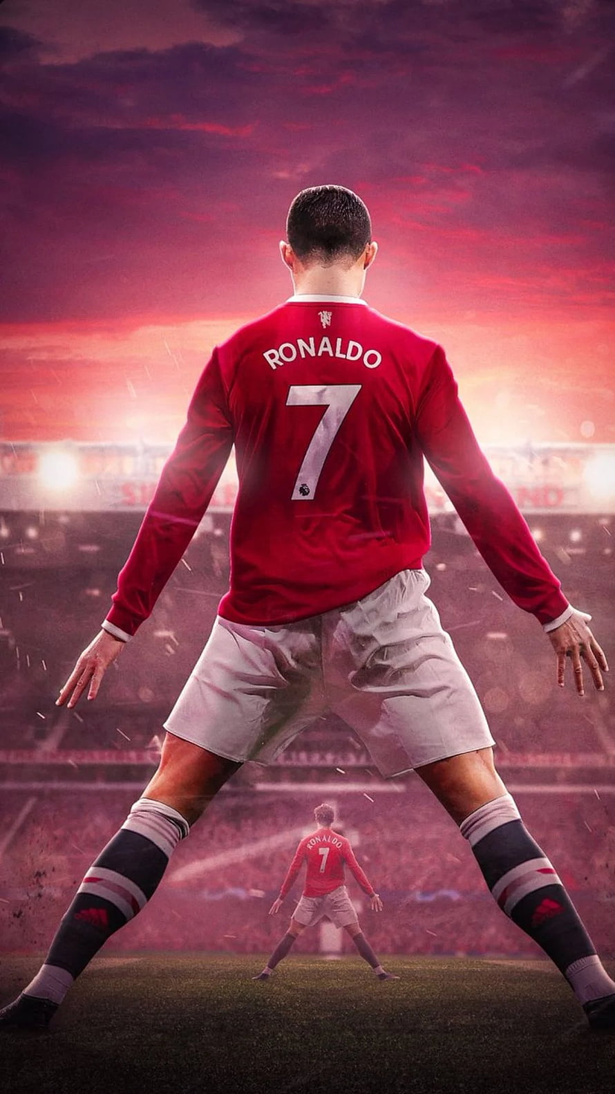 Cristiano Ronaldo Manchester United Number 7 Red Jersey Soccer Player Wallpaper, Top 35 Cristiano Ronaldo Manchester United [ + ], cristiano ronaldo man united HD phone wallpaper