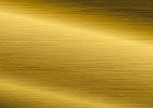 Luxurious brushed gold metal texture with subtle horizontal grain and soft light reflections HD wallpaper