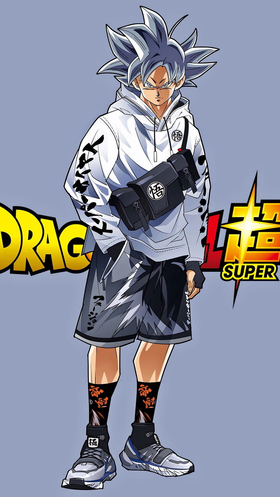 Goku Ultra Instinct Modern Streetwear Fashion Anime Character Illustration HD phone wallpaper