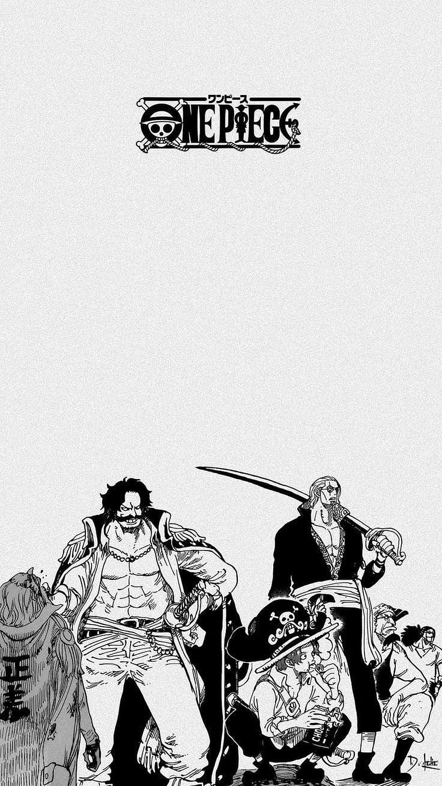 One Piece Straw Hat Pirates Manga Artwork Black and White Illustration, One Piece Manga, manga panel HD phone wallpaper