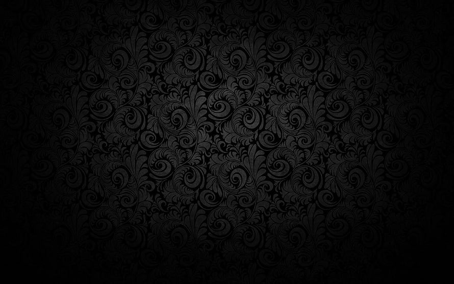 Dark Vintage Damask Wallpaper With Elegant Floral Scroll Pattern HD wallpaper
