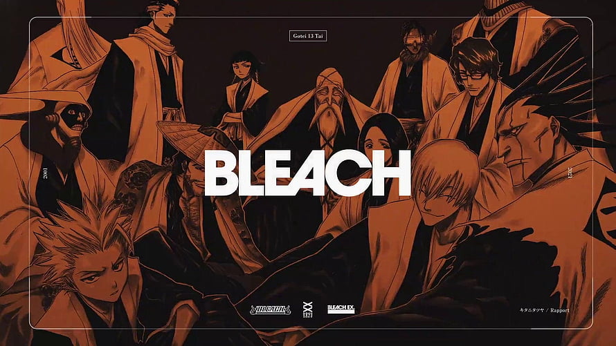 Bleach Gotei 13 Captain Commanders Anime Group Portrait Wallpaper, BLEACH EX : r/bleach, bleach poster HD wallpaper