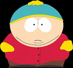 Eric Cartman from South Park in Red Shirt and Blue Hat, Eric Cartman, south park icons HD wallpaper