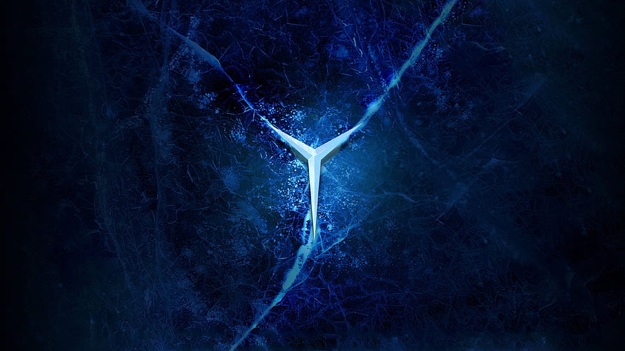 Genshin Impact Cryo Element Symbol Wallpaper HD wallpaper