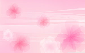 Soft Pink Floral Background with Delicate Watercolor Blossoms and Gentle Gradient HD wallpaper
