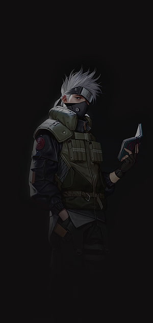 Kakashi Hatake Reading Icha Icha Paradise Anime Character Art HD phone wallpaper