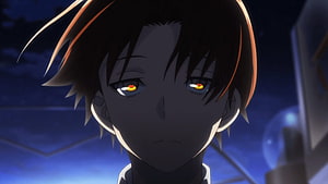 Ayanokouji Kiyotaka Anime Character Close-Up Portrait at Night HD wallpaper