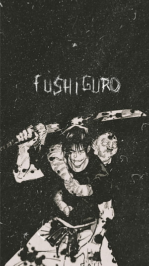 Fushiguro Toji Fushigi Yugi Dark Anime Character Illustration HD phone wallpaper