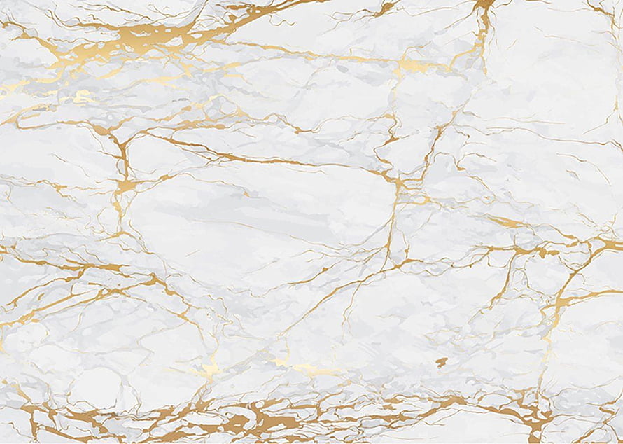 Elegant White Marble Texture with Intricate Gold Veining for Luxury Interior Design HD wallpaper