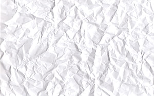 Crumpled White Paper Texture Background with Soft Shadows and Folds HD wallpaper