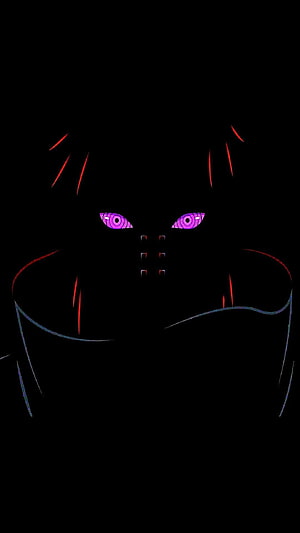 Tobirama Senju with Rinnegan Eyes in Dark Shadow Anime Wallpaper HD phone wallpaper