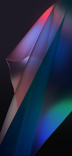 Abstract Gradient Waves Wallpaper With Smooth Color Transitions HD phone wallpaper