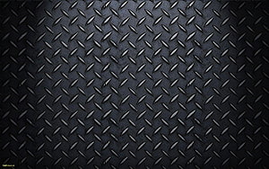 Dark Diamond Plate Metal Texture with Industrial Geometric Pattern HD wallpaper