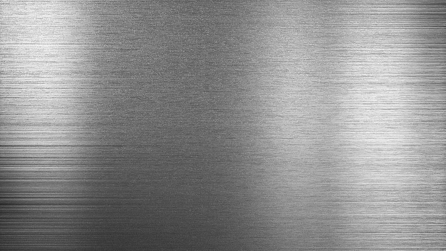 Brushed Silver Metal Texture with Horizontal Grain and Soft Light Reflections HD wallpaper