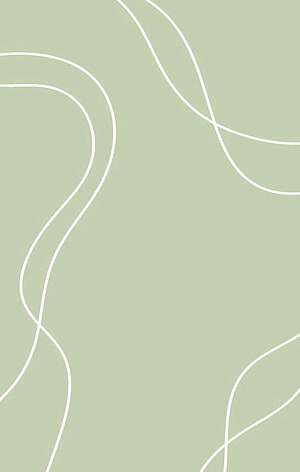 Minimalist Sage Green Abstract Wallpaper With White Wavy Lines HD phone wallpaper