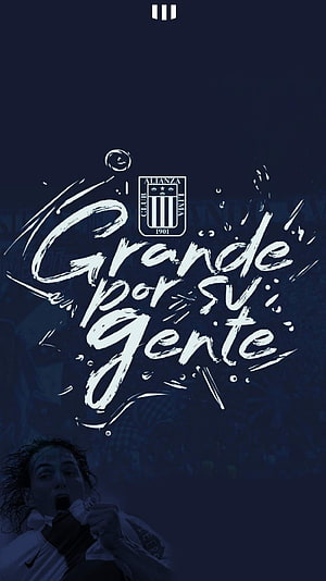 Club Alianza Lima Grande Por Su Gente Fan Art Wallpaper HD phone wallpaper