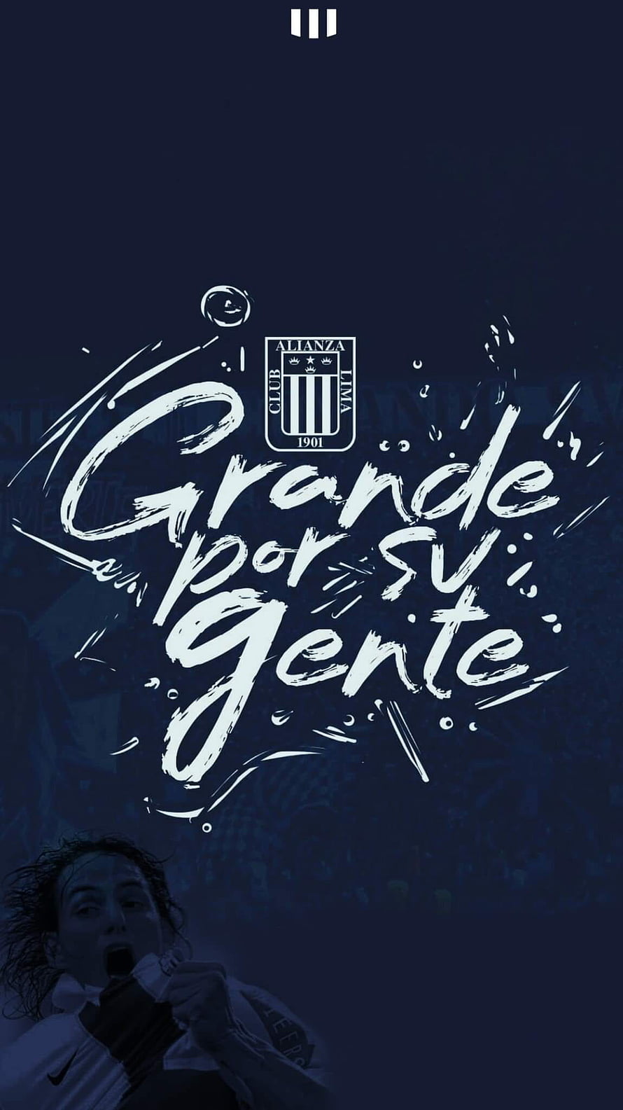 Club Alianza Lima Grande Por Su Gente Fan Art Wallpaper HD phone wallpaper