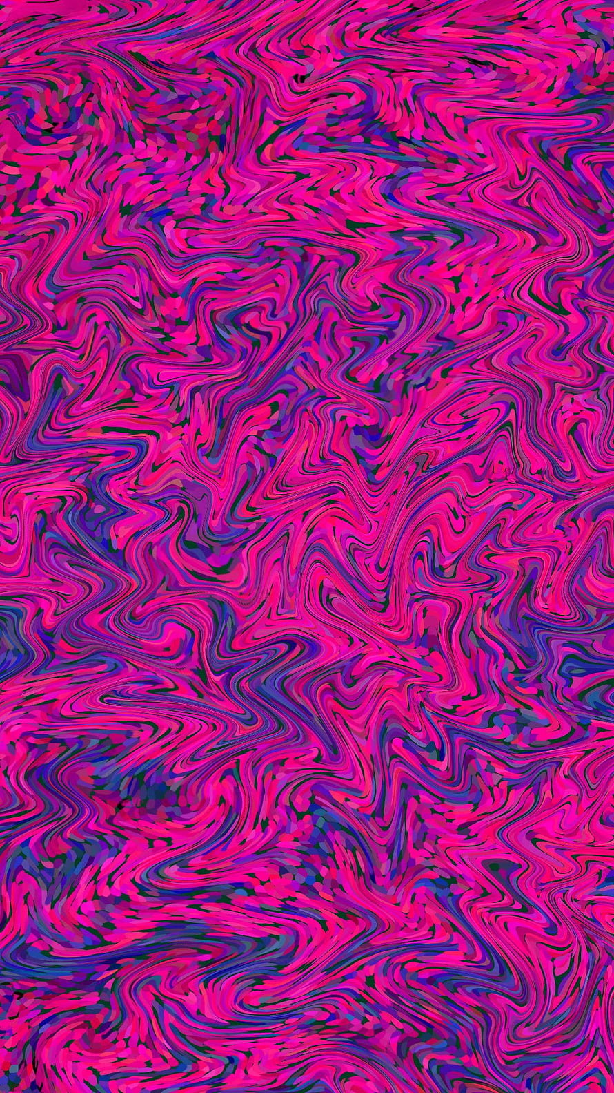 Vibrant Pink and Purple Swirling Abstract Liquid Pattern Wallpaper HD phone wallpaper