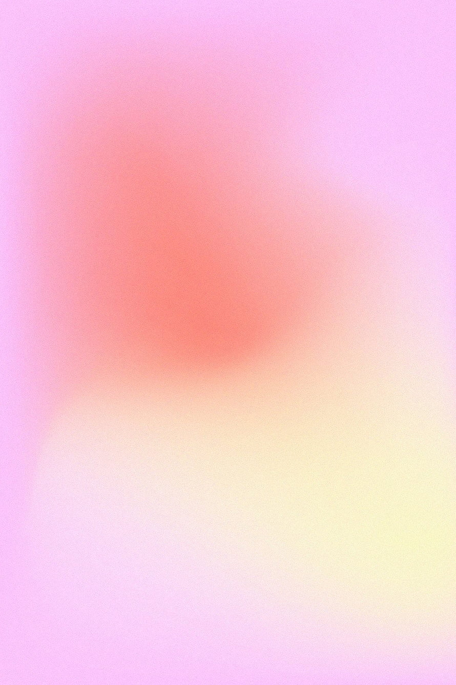 Soft Pastel Gradient with Warm Coral and Pale Yellow Aura HD phone wallpaper