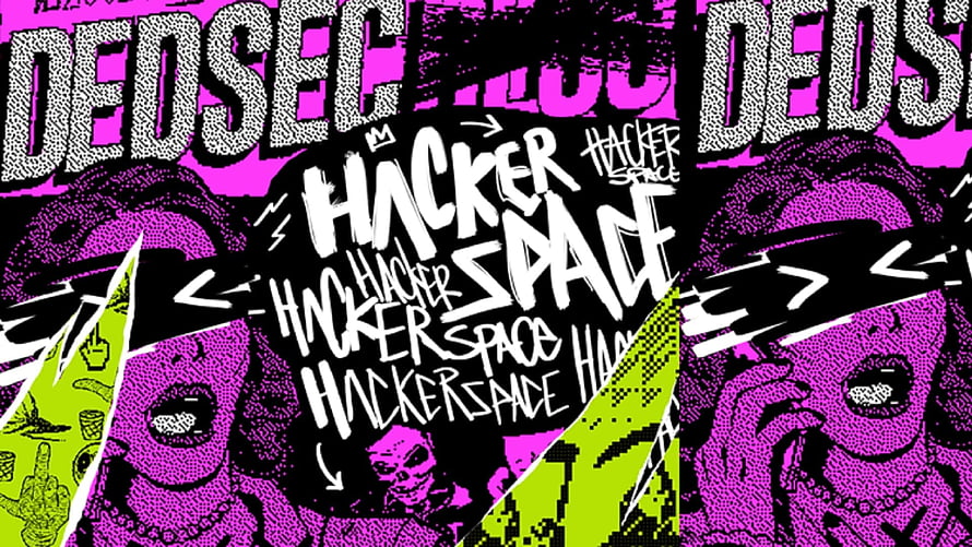 Watch Dogs 2 Dedsec Hacker Space Street Art Poster HD wallpaper