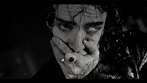DPR IAN Black and White Portrait with Wet Hair and Hand Over Mouth HD wallpaper