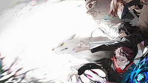 Jujutsu Kaisen Anime Characters and Cursed Spirits in Dynamic Action Scene HD wallpaper