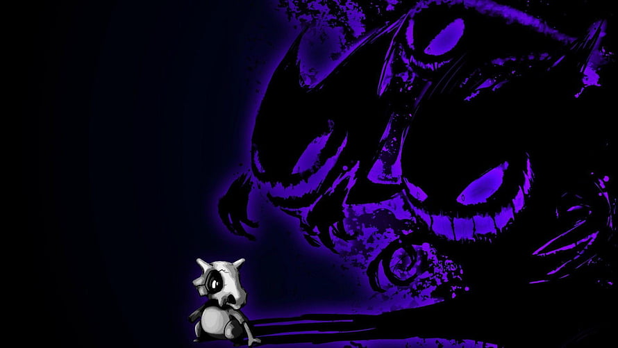 Hollow Knight Nightmare King and Small Knight in Dark Purple Aesthetic HD wallpaper