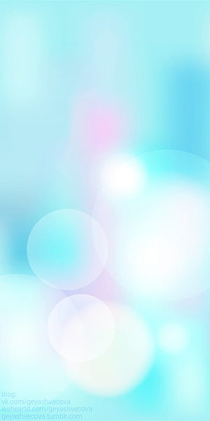 Soft Pastel Blue Bokeh Bubbles with Dreamy Light Flares and Gentle Gradient Background HD phone wallpaper