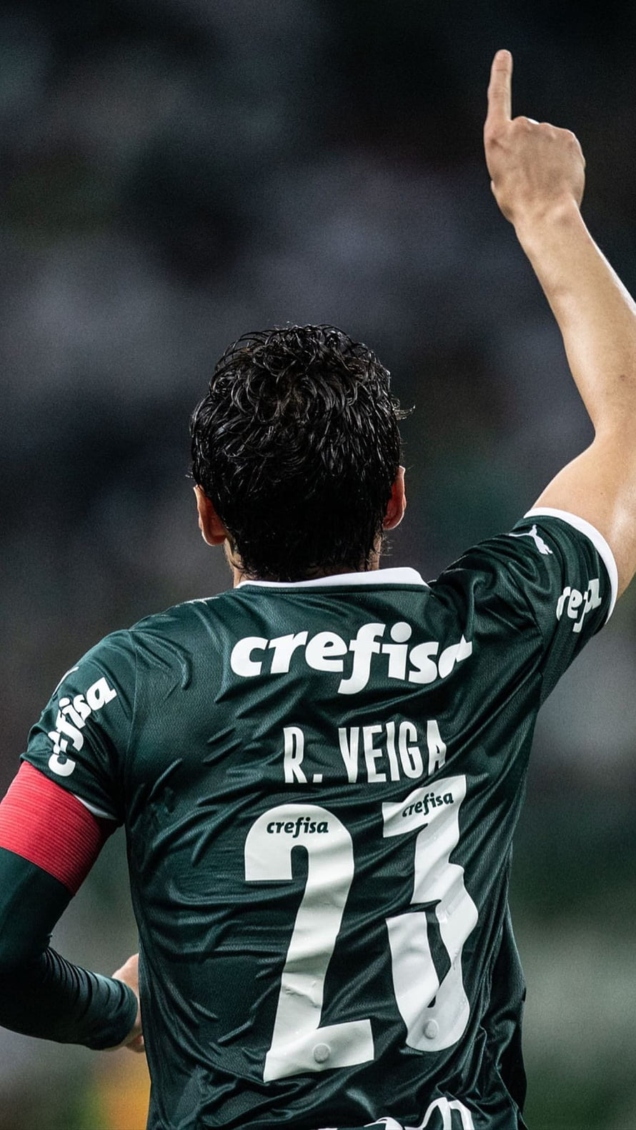 Raphael Veiga Palmeiras Jersey Number 23 Celebration Portrait HD phone wallpaper