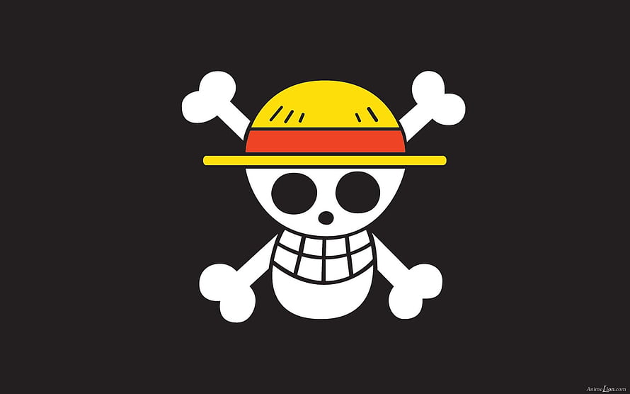 Trafalgar Law Heart Pirates Jolly Roger Flag from One Piece HD wallpaper
