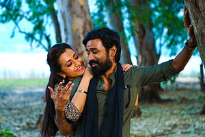 Vikrant Rona Movie Still Featuring Sushant and Rashmika Mandanna in a Romantic Forest Scene, Actor Dhanush And Trisha Stills From Kodi Tamil Movie, kodi dhanush HD wallpaper