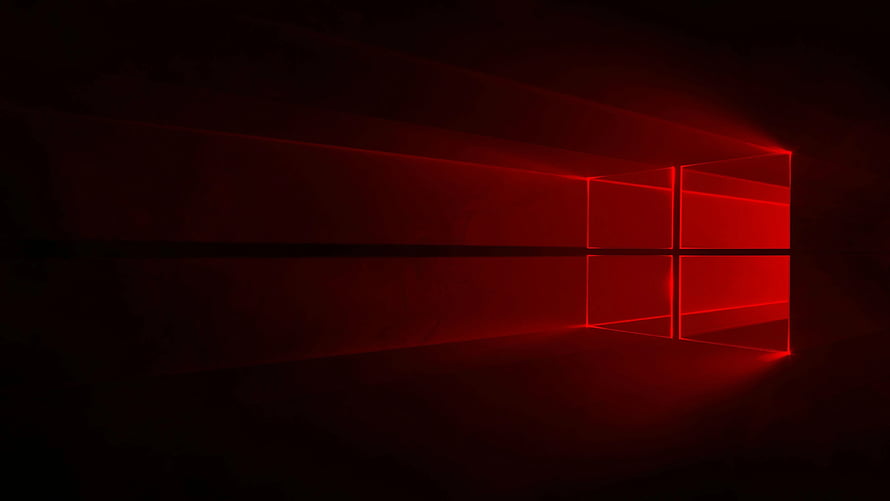 Red Windows 10 Logo Wallpaper HD wallpaper
