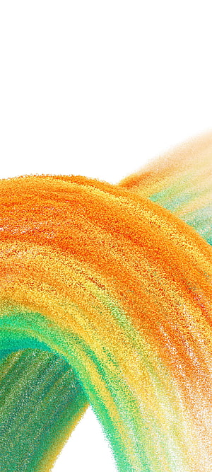 Abstract Colorful Sand Dunes Wallpaper With Orange And Green Grains HD phone wallpaper