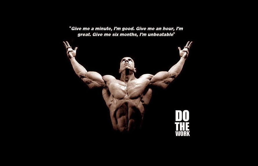Rocky Balboa Motivational Quote Wallpaper - Do The Work Training Inspiration HD wallpaper