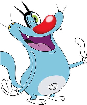 Oggy from Oggy and the Cockroaches Cartoon Character Illustration HD phone wallpaper