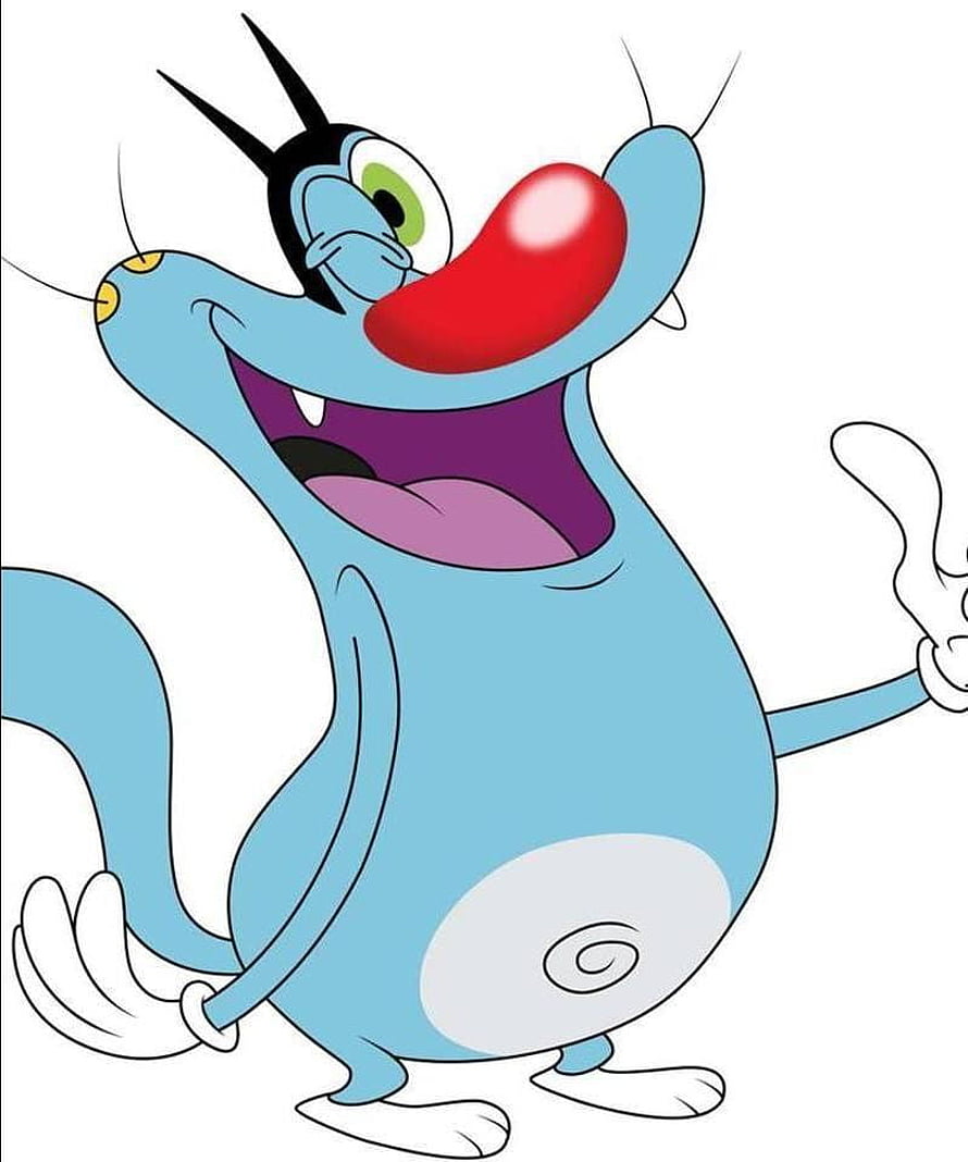 Oggy from Oggy and the Cockroaches Cartoon Character Illustration HD phone wallpaper