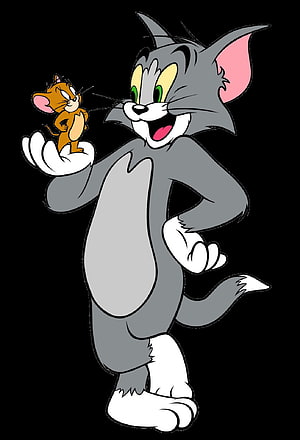 Tom and Jerry Classic Cartoon Characters Illustration HD phone wallpaper