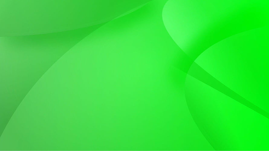 Vibrant Green Abstract Curves Minimalist Gradient Background HD wallpaper
