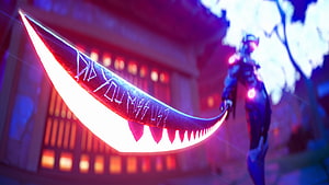 Overwatch Genji Dragonblade Skin Neon Glow Wallpaper HD wallpaper