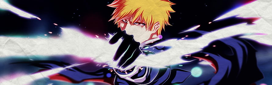 Ichigo Kurosaki in Bankai Form with Zangetsu from Bleach Anime HD wallpaper