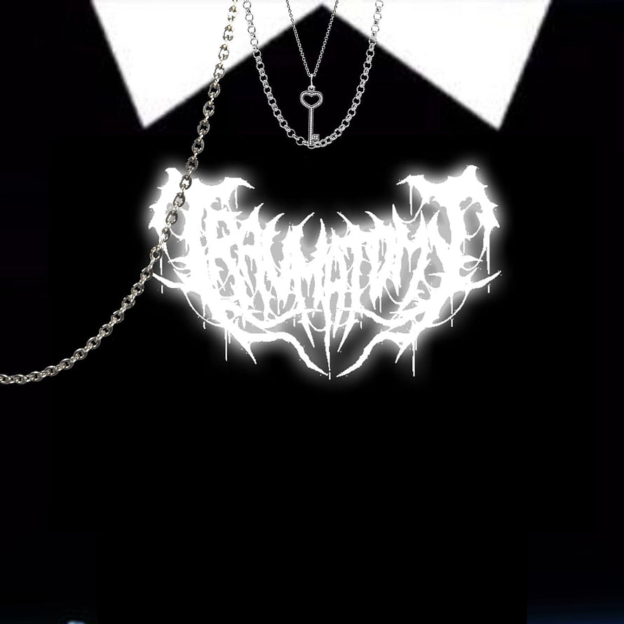 Gothic Silver Key Necklace with Heart Pendant on Black Background HD phone wallpaper