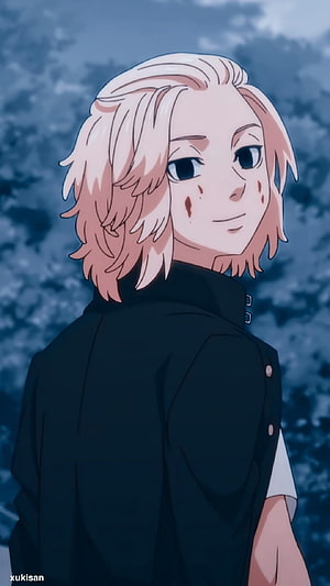 Mikey from Tokyo Revengers Anime Character Portrait HD phone wallpaper