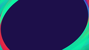Abstract Dark Purple Background With Vibrant Neon Curved Lines HD wallpaper