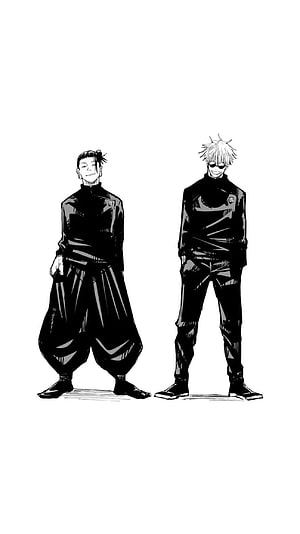 Gojo Satoru and Geto Suguru Jujutsu Kaisen Manga Illustration, geto suguru HD phone wallpaper